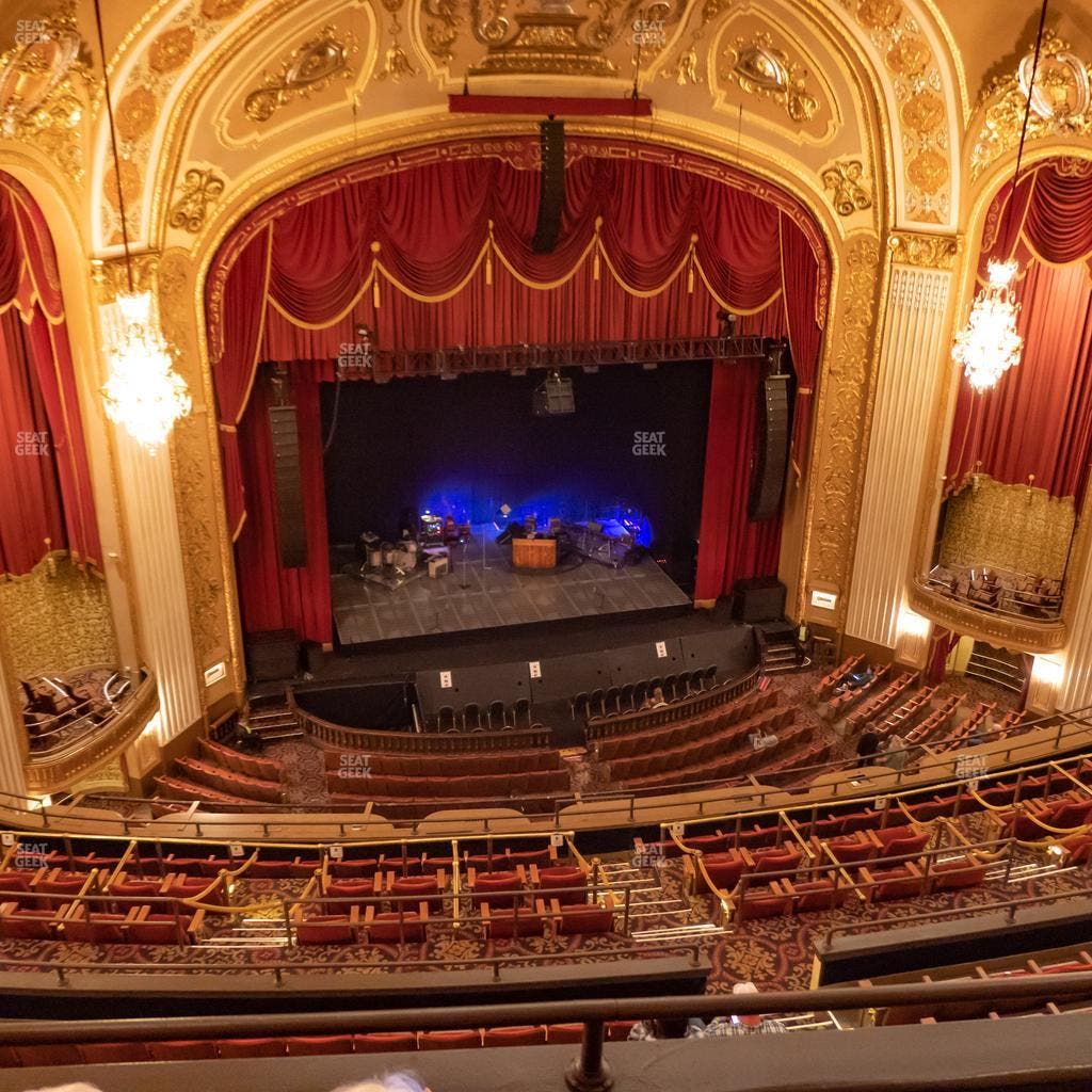 Orpheum Theatre - Memphis - Section Lower Gallery Left Center Seat View