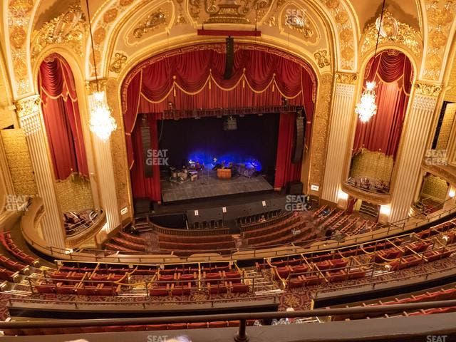 Orpheum Theatre - Memphis - Section Lower Gallery Left Center Seat View