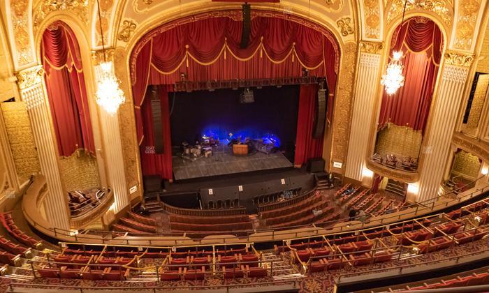 Orpheum Theatre - Memphis - Section Lower Gallery Left Center Seat View
