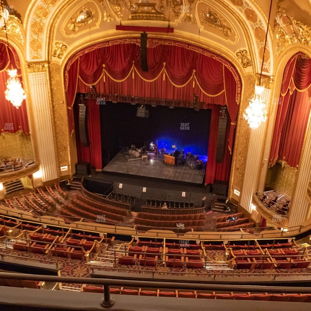 Orpheum Theatre - Memphis - Section Lower Gallery Right Center Seat View