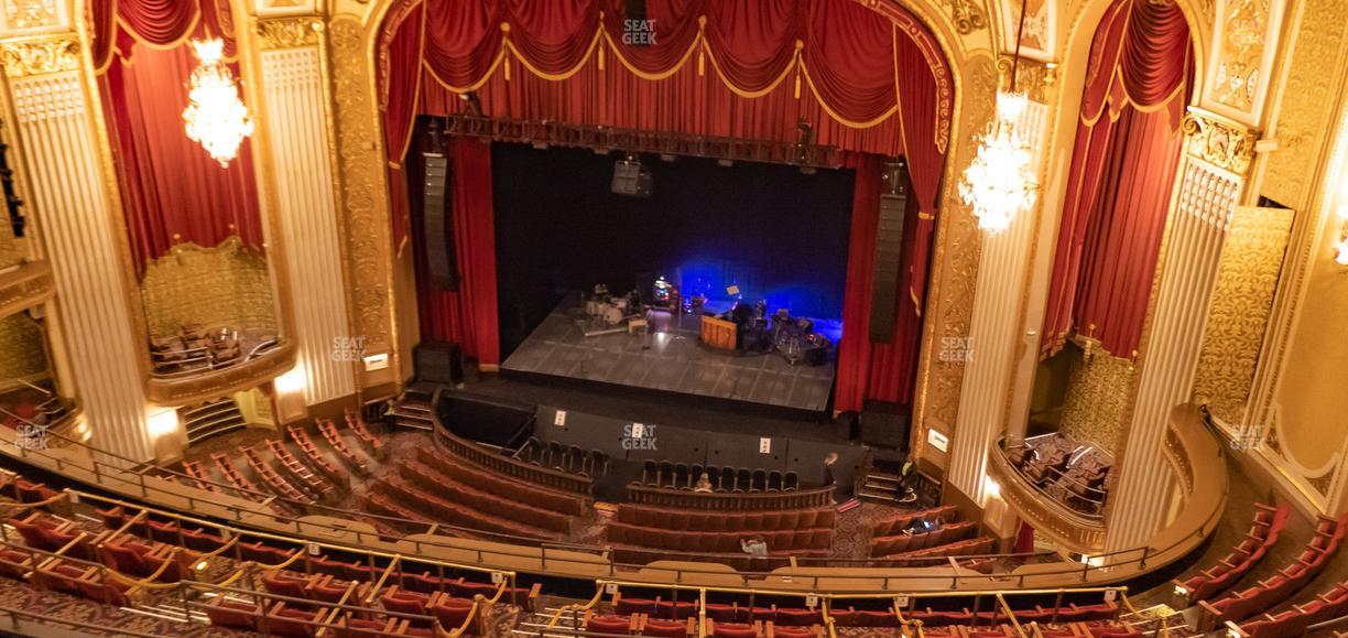 Orpheum Theatre - Memphis - Section Lower Gallery Right Center Seat View