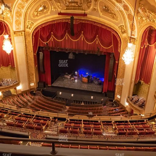 Orpheum Theatre - Memphis - Section Lower Gallery Right Center Seat View