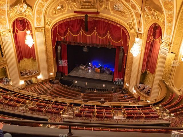 Orpheum Theatre - Memphis - Section Lower Gallery Right Center Seat View