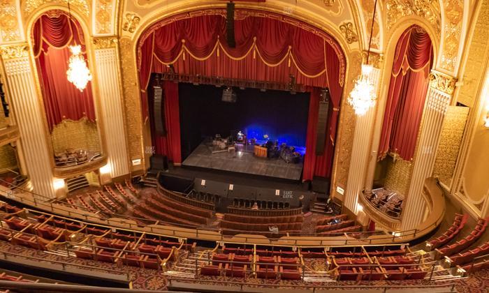 Orpheum Theatre - Memphis - Section Lower Gallery Right Center Seat View