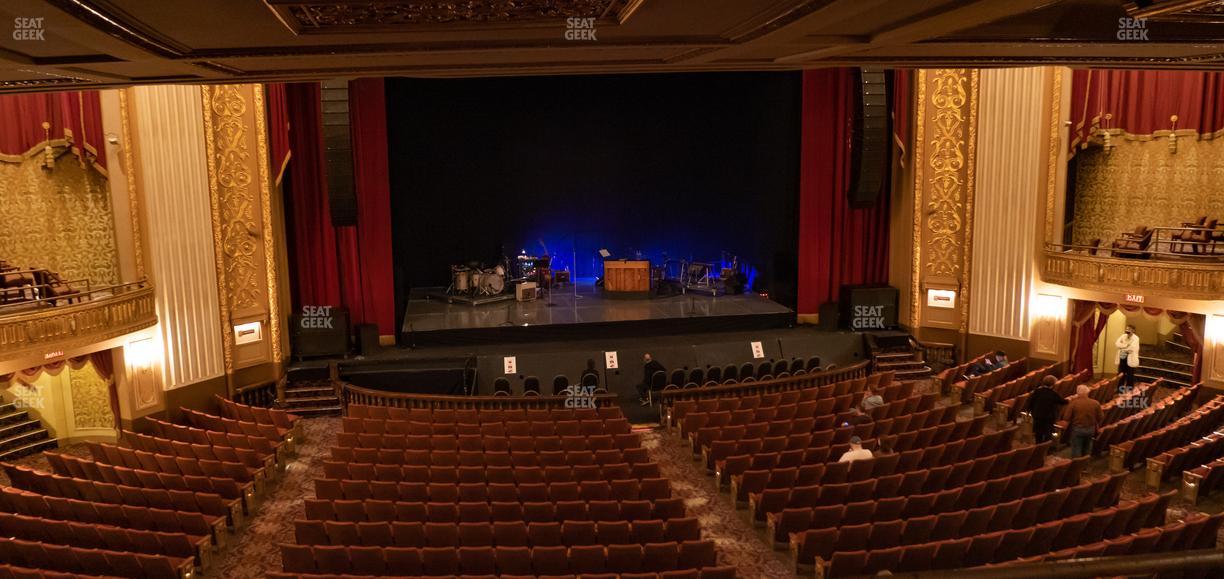 Orpheum Theatre - Memphis - Section Mezzanine Left Center Seat View