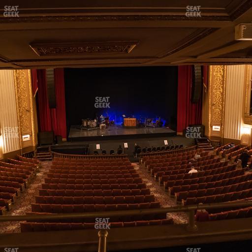 Orpheum Theatre - Memphis - Section Mezzanine Left Center Seat View