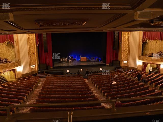 Orpheum Theatre - Memphis - Section Mezzanine Left Center Seat View