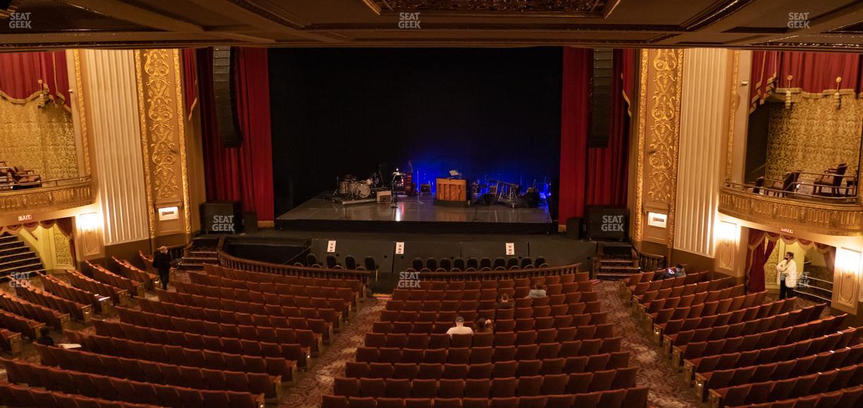 Orpheum Theatre - Memphis - Section Mezzanine Right Center Seat View