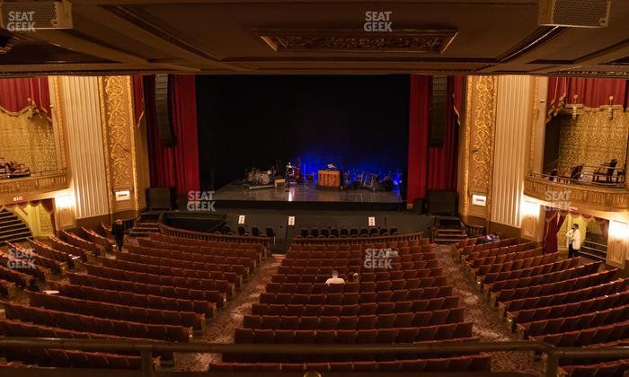 Orpheum Theatre - Memphis - Section Mezzanine Right Center Seat View