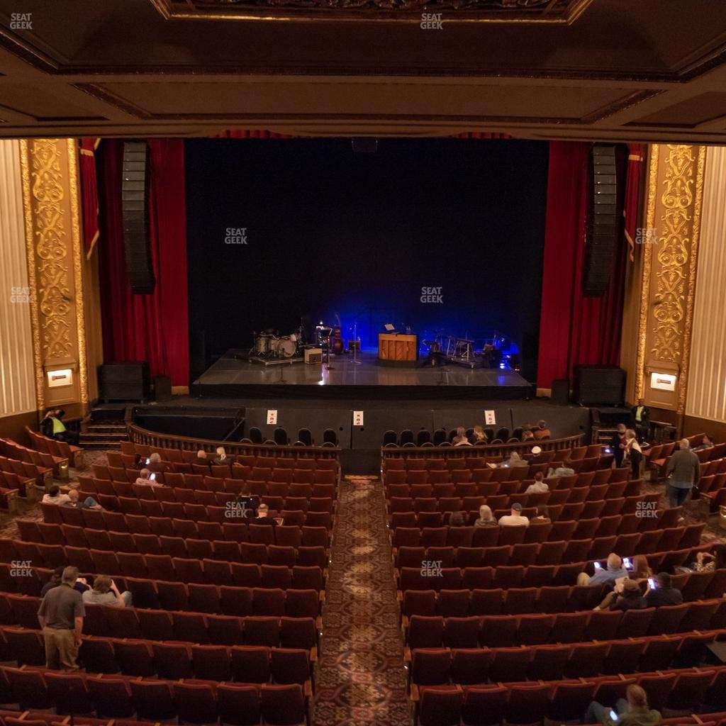 Orpheum Theatre - Memphis - Section Mezzanine Suites Center Seat View