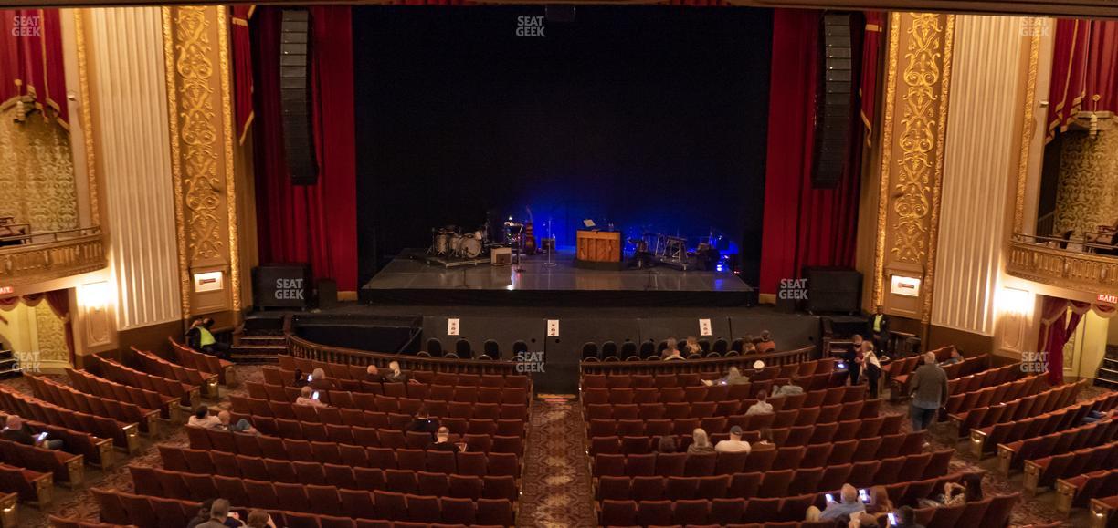 Orpheum Theatre - Memphis - Section Mezzanine Suites Center Seat View