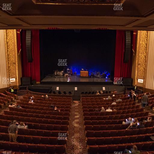 Orpheum Theatre - Memphis - Section Mezzanine Suites Center Seat View