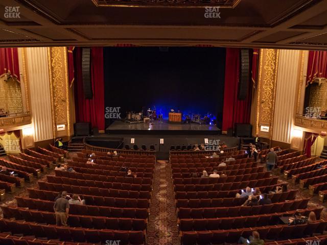 Orpheum Theatre - Memphis - Section Mezzanine Suites Center Seat View