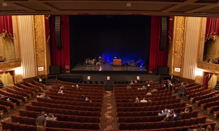 Orpheum Theatre - Memphis - Section Mezzanine Suites Center Seat View
