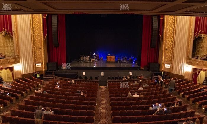 Orpheum Theatre - Memphis - Section Mezzanine Suites Center Seat View