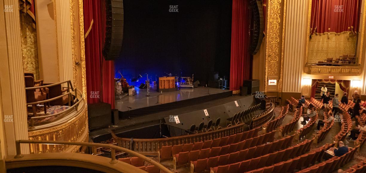 Orpheum Theatre - Memphis - Section Mezzanine Suites Left Seat View