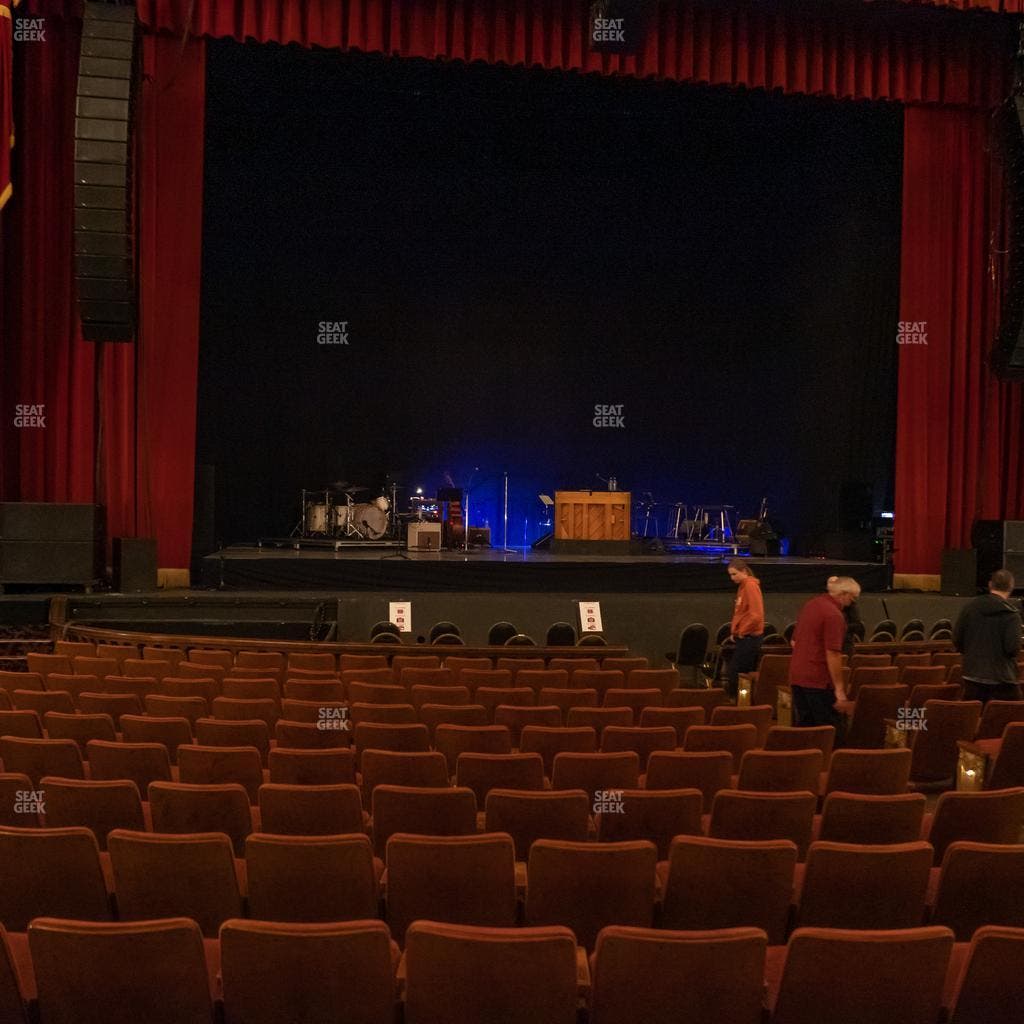 Orpheum Theatre - Memphis - Section Orchestra Left Center Seat View