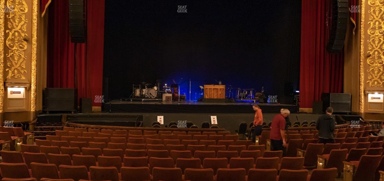 Orpheum Theatre - Memphis - Section Orchestra Left Center Seat View