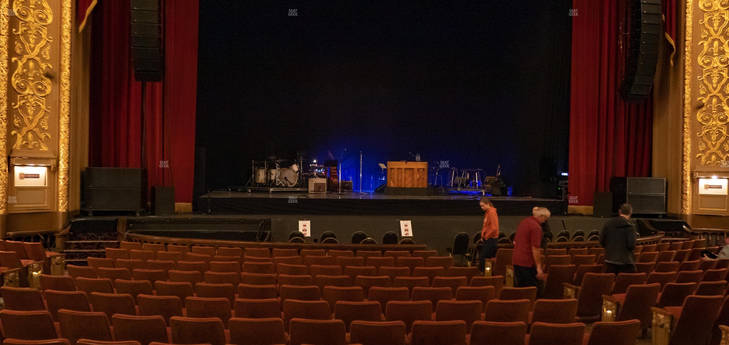 Orpheum Theatre - Memphis - Section Orchestra Left Center Seat View