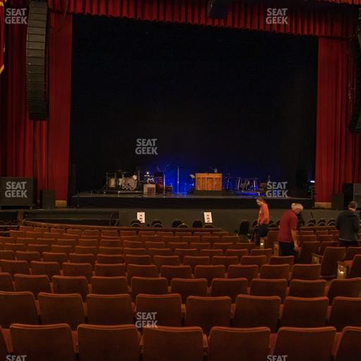 Orpheum Theatre - Memphis - Section Orchestra Left Center Seat View