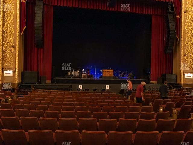 Orpheum Theatre - Memphis - Section Orchestra Left Center Seat View
