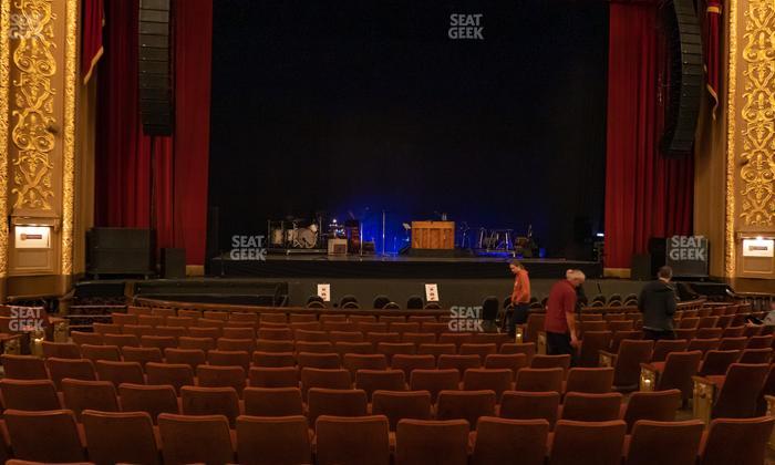 Orpheum Theatre - Memphis - Section Orchestra Left Center Seat View
