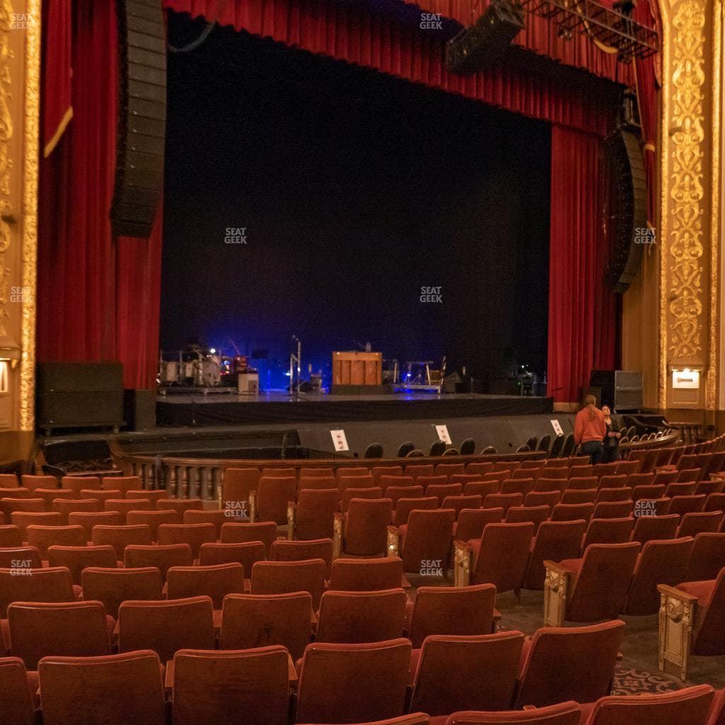 Orpheum Theatre - Memphis - Section Orchestra Left Seat View