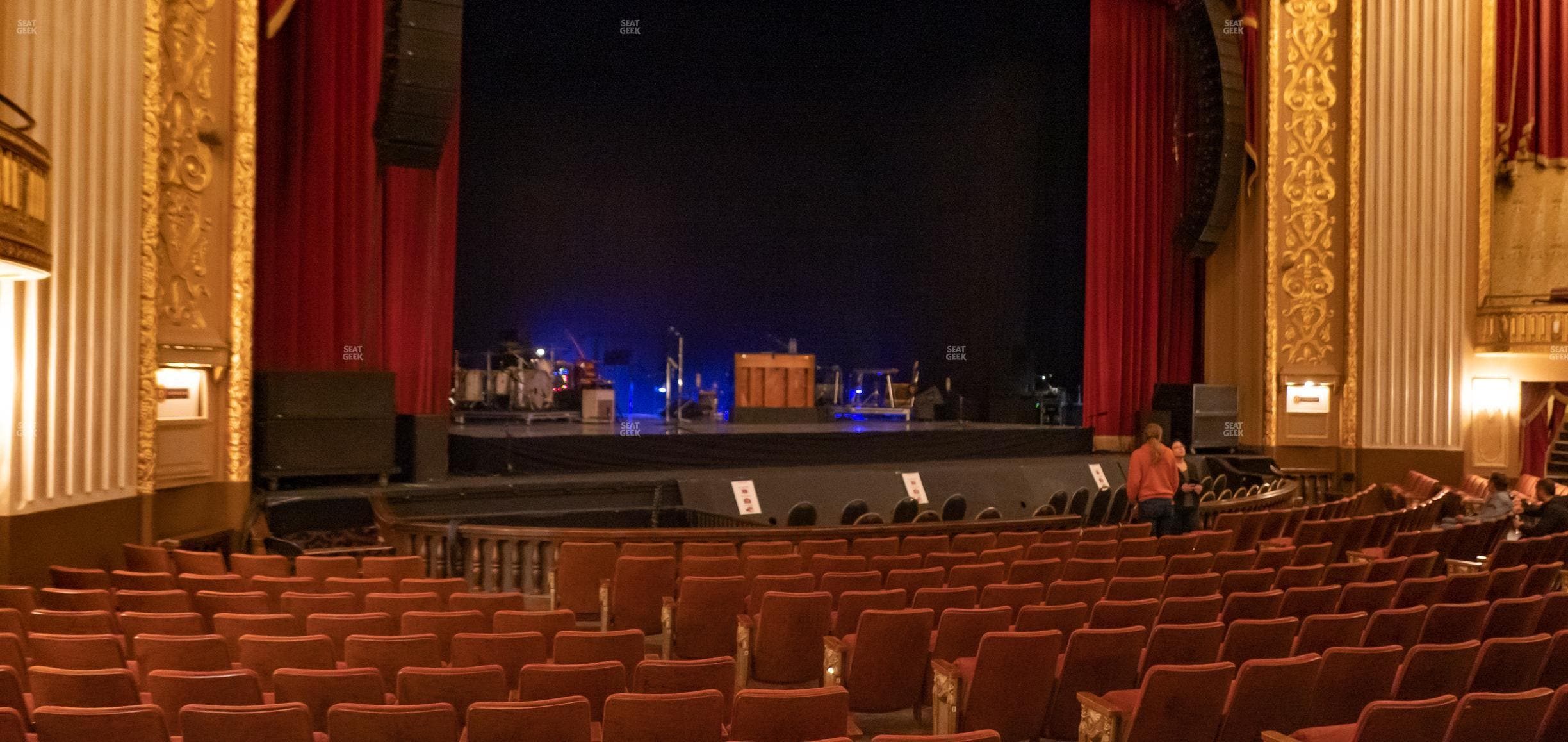 Orpheum Theatre - Memphis - Section Orchestra Left Seat View