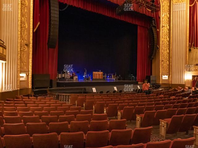 Orpheum Theatre - Memphis - Section Orchestra Left Seat View
