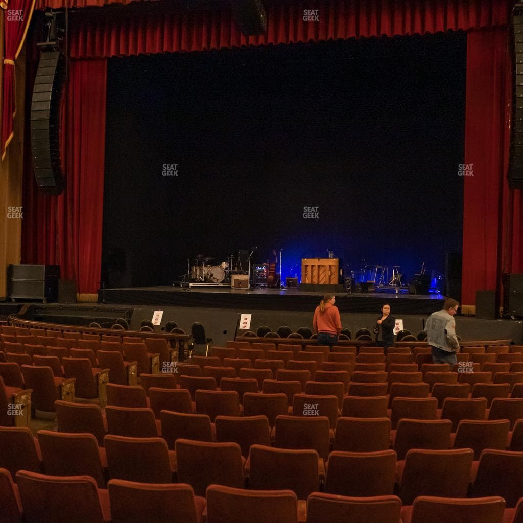 Orpheum Theatre - Memphis - Section Orchestra Right Center Seat View