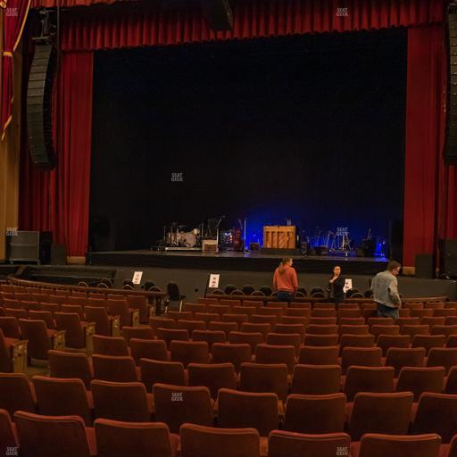 Orpheum Theatre - Memphis - Section Orchestra Right Center Seat View