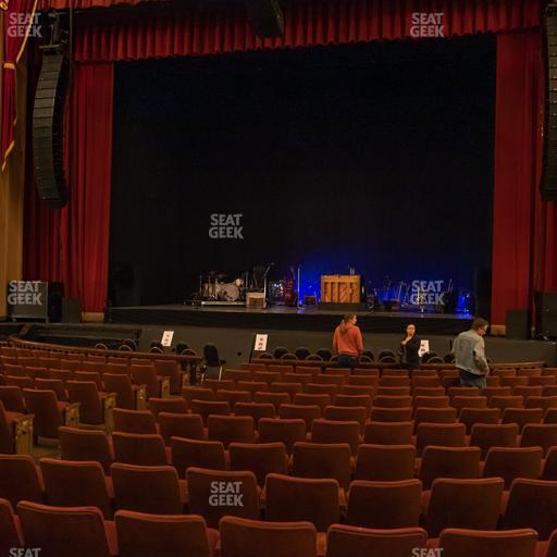 Orpheum Theatre - Memphis - Section Orchestra Right Center Seat View