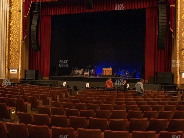 Orpheum Theatre - Memphis - Section Orchestra Right Center Seat View