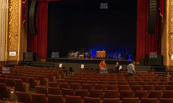 Orpheum Theatre - Memphis - Section Orchestra Right Center Seat View