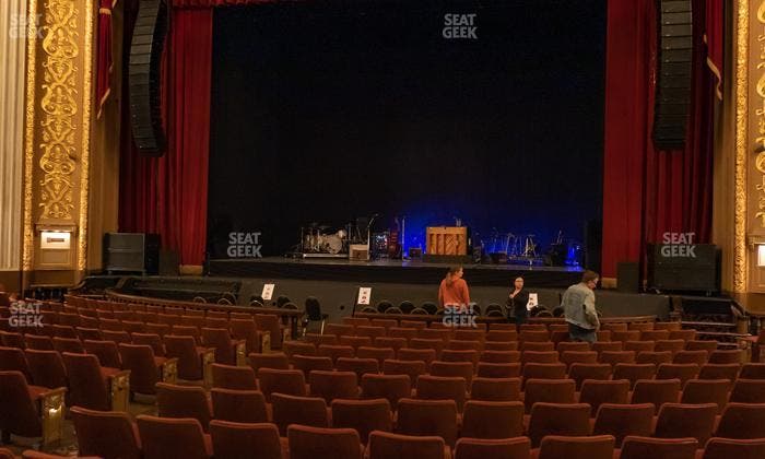 Orpheum Theatre - Memphis - Section Orchestra Right Center Seat View