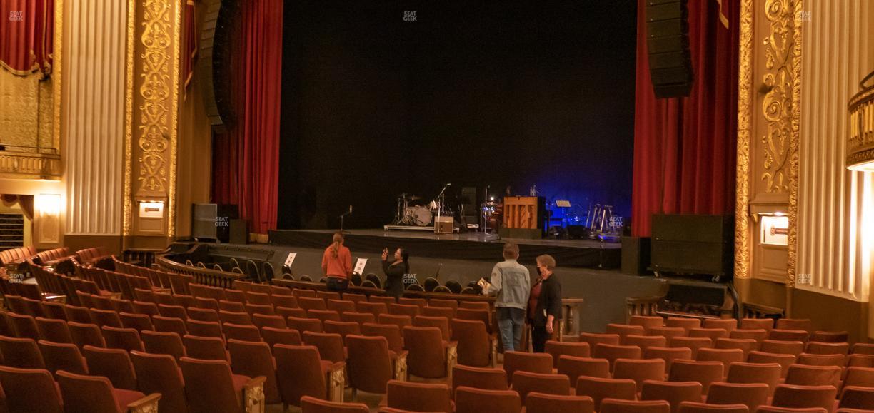 Orpheum Theatre - Memphis - Section Orchestra Right Seat View