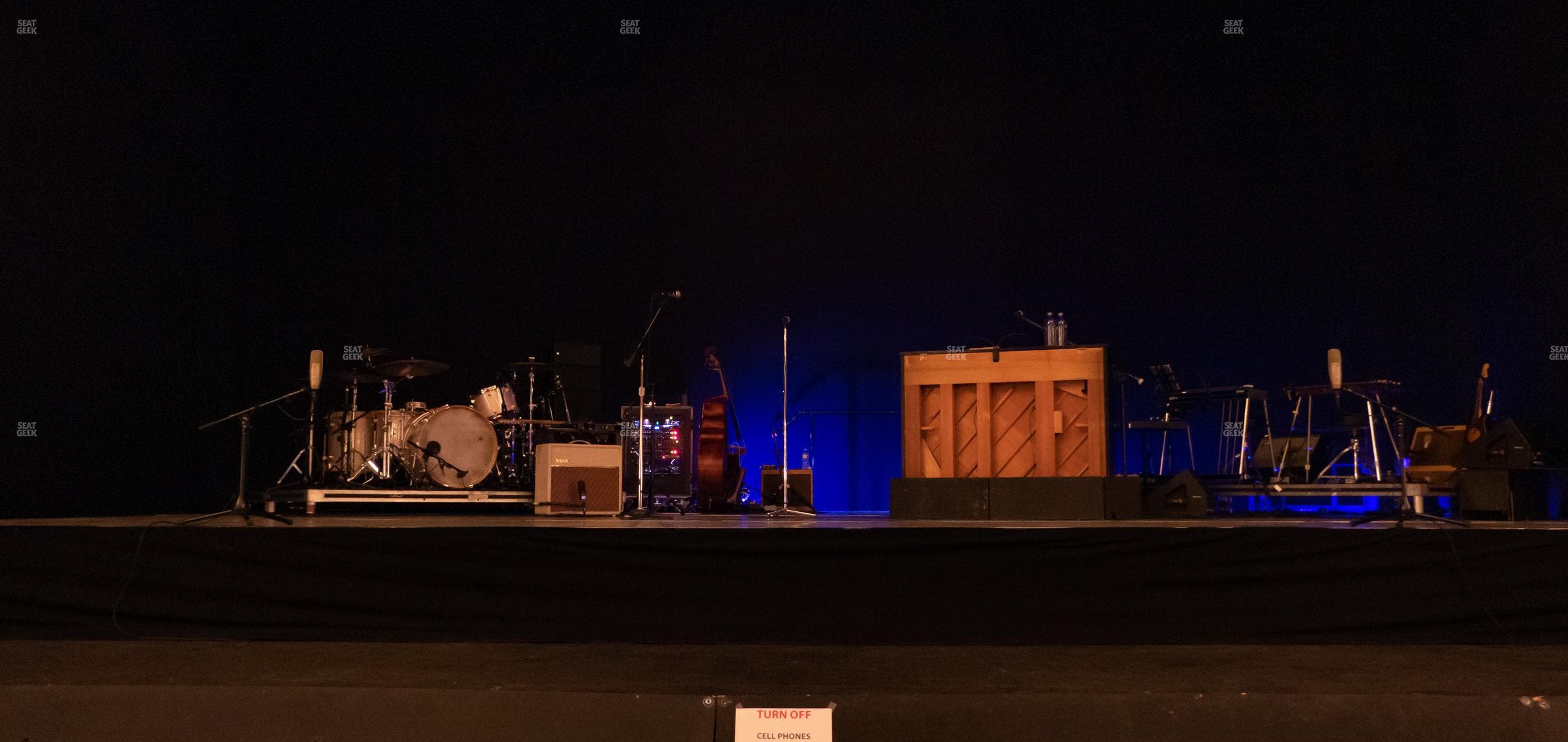 Orpheum Theatre - Memphis - Section Pit Seat View