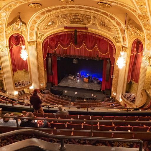 Orpheum Theatre - Memphis - Section Upper Gallery Center Seat View