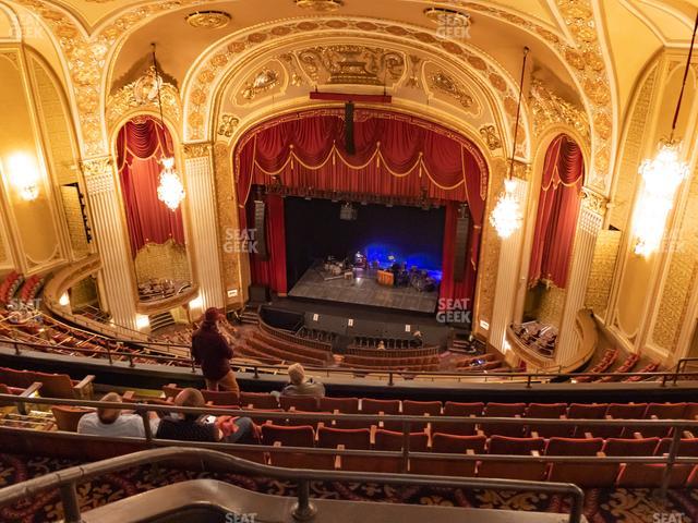 Orpheum Theatre - Memphis - Section Upper Gallery Center Seat View