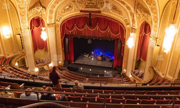 Orpheum Theatre - Memphis - Section Upper Gallery Center Seat View