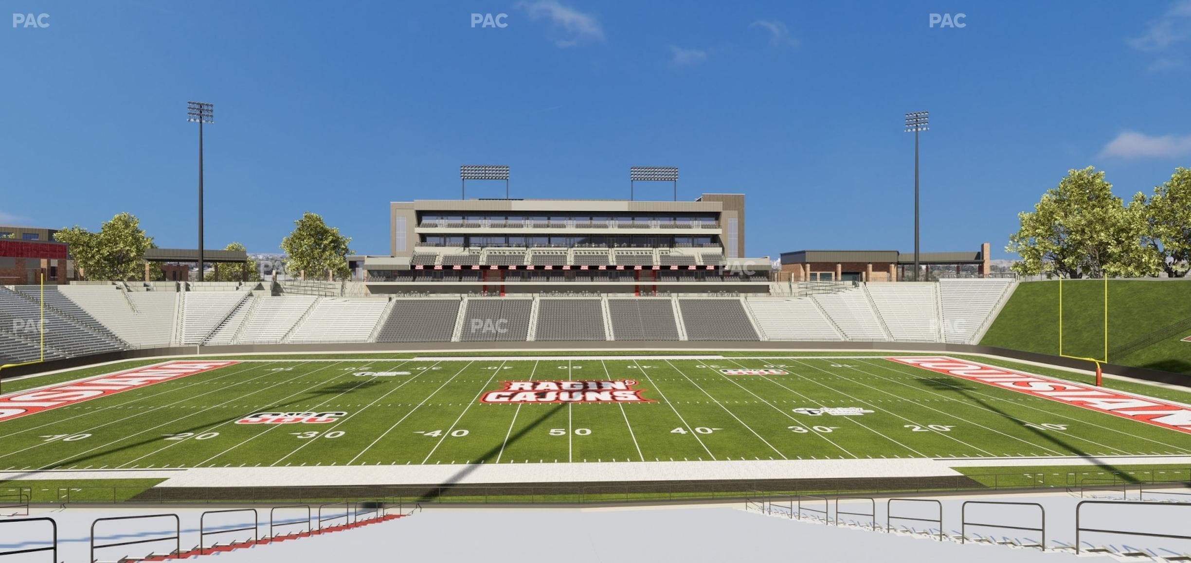 Our Lady of Lourdes Stadium - Section 105 Seat View
