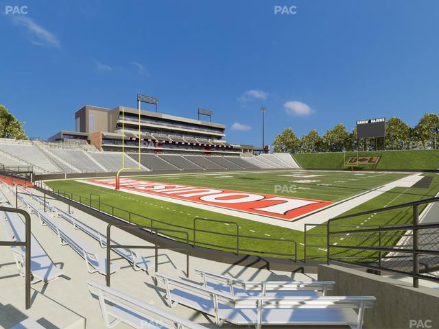 Our Lady of Lourdes Stadium - Section 110 Seat View