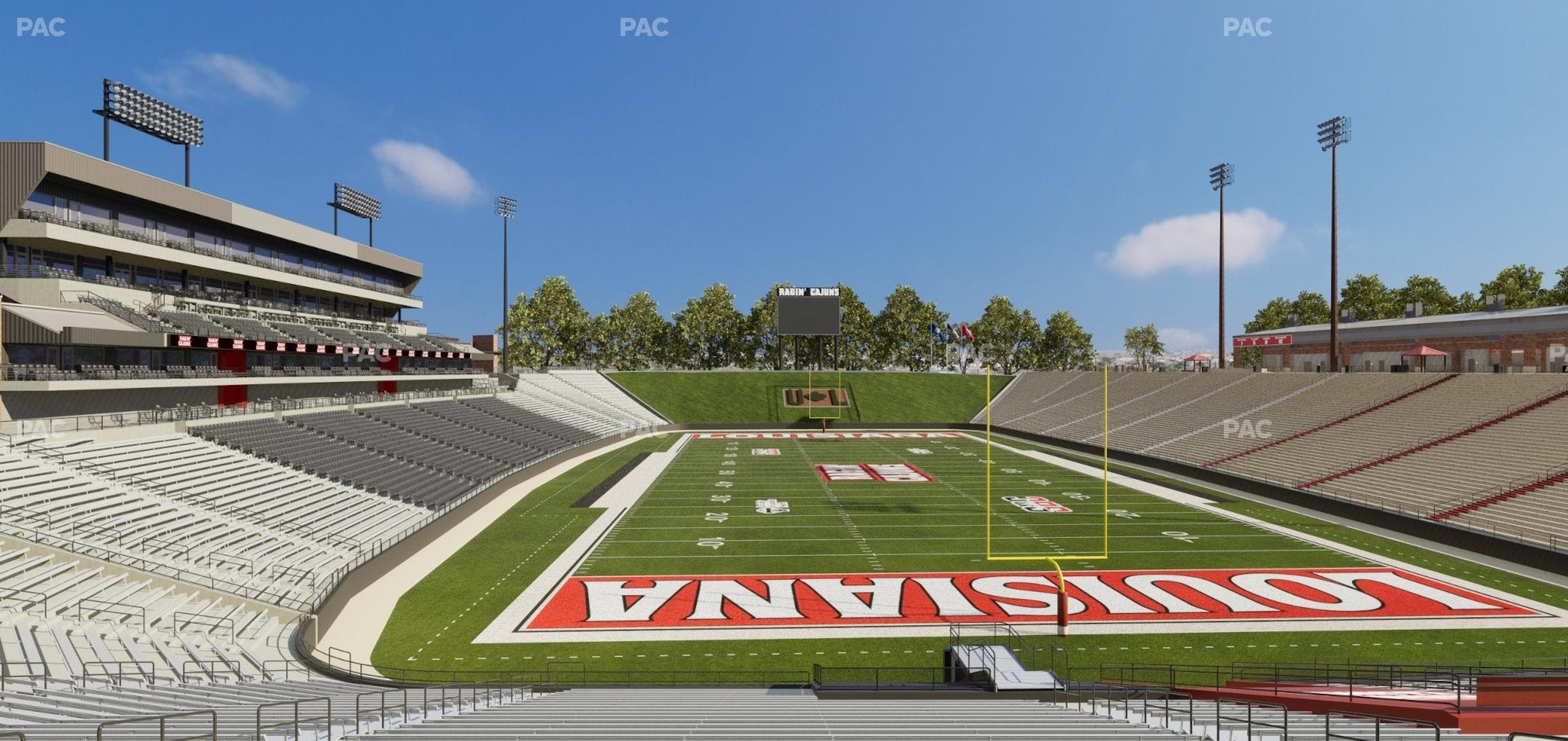 Our Lady of Lourdes Stadium - Section 114 Seat View