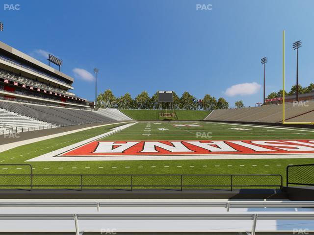 Our Lady of Lourdes Stadium - Section 114 Seat View