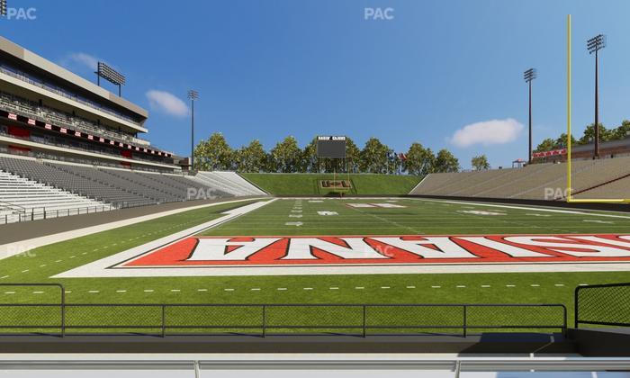 Our Lady of Lourdes Stadium - Section 114 Seat View