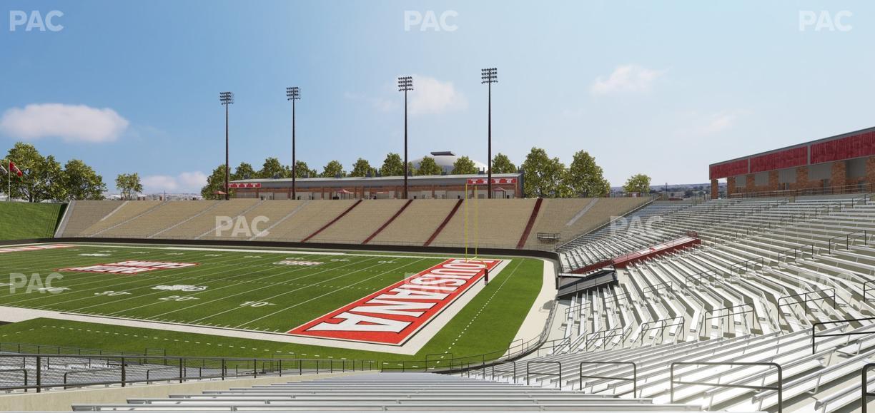 Our Lady of Lourdes Stadium - Section 117 Seat View