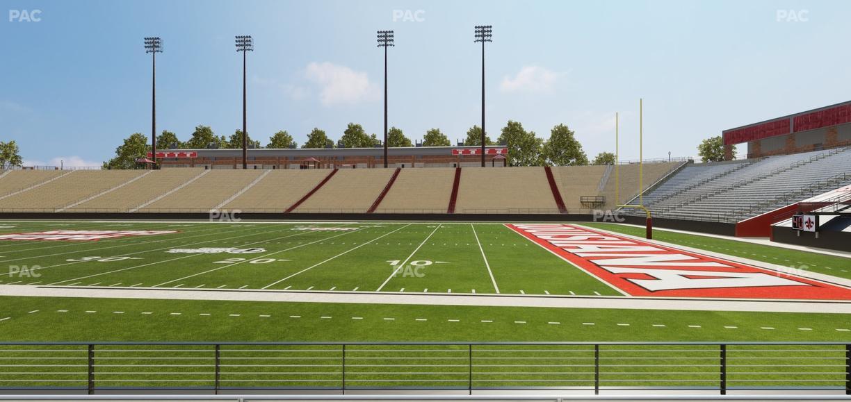 Our Lady of Lourdes Stadium - Section 120 Seat View