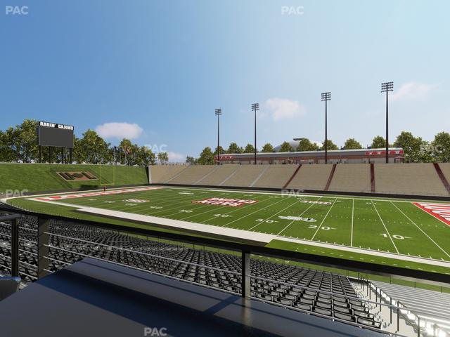 Our Lady of Lourdes Stadium - Section 121 Loge Seat View