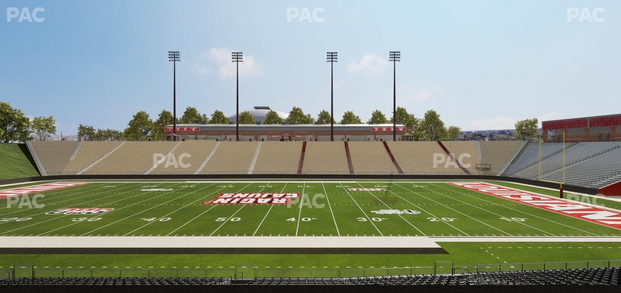 Our Lady of Lourdes Stadium - Section 122 Seat View