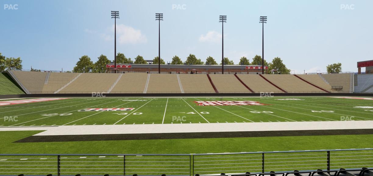 Our Lady of Lourdes Stadium - Section 124 Seat View